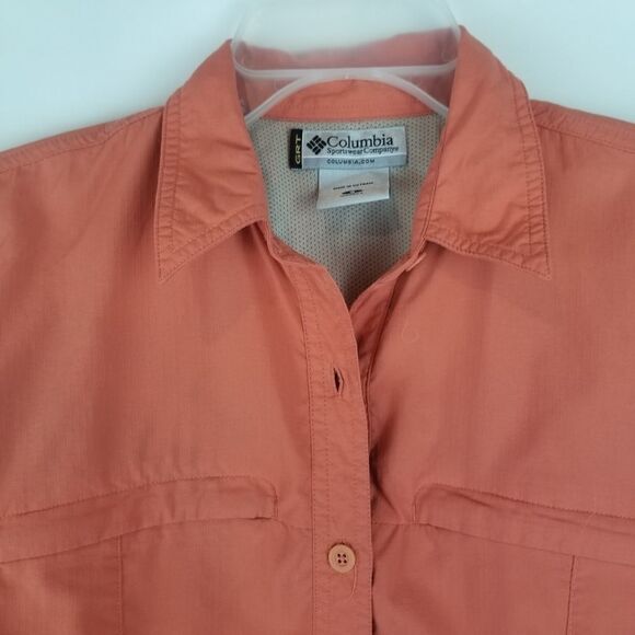 COLUMBIA SPORTSWEAR COMPANY. WOMANS SIZE S. LIGHT ORANGE. - Picture 4 of 16